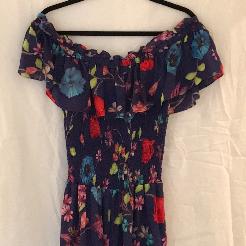 Parker Off Shoulder Floral Jumpsuit